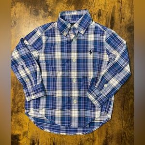 EUC 2t Ralph Lauren Polo button down shirt